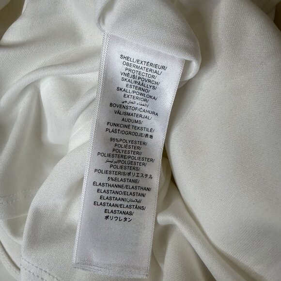 NEW Adrianna Papell Feather Cuff Bell Sleeve Dress Ivory Size US 2 [jb] - Picture 4 of 12